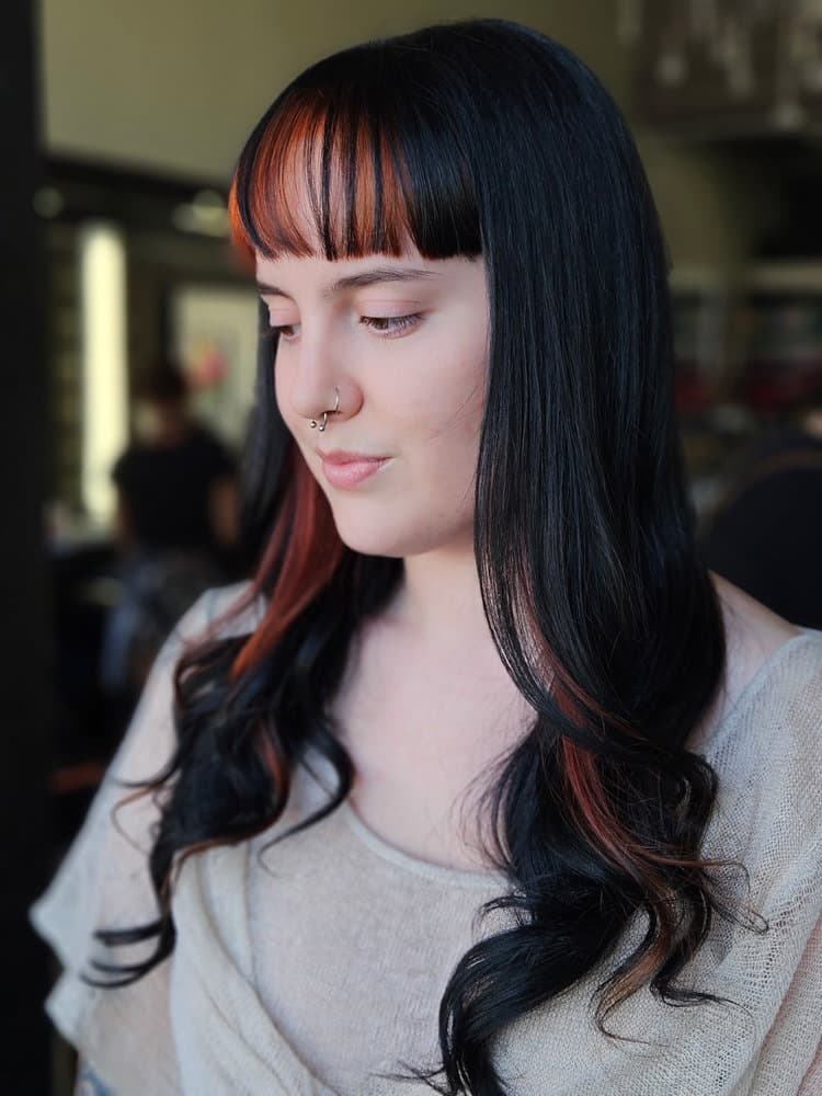 Wowza look at that hair! Beautiful work done by our fabulous master stylist Jessica Getting ready for autumn with this lookBook an appointment with...