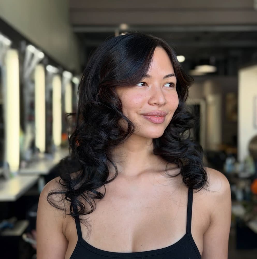 Fall is here which means blow outs are in! Our very talented stylist Pat knows how to give your hair a good bounce! # hairstylist