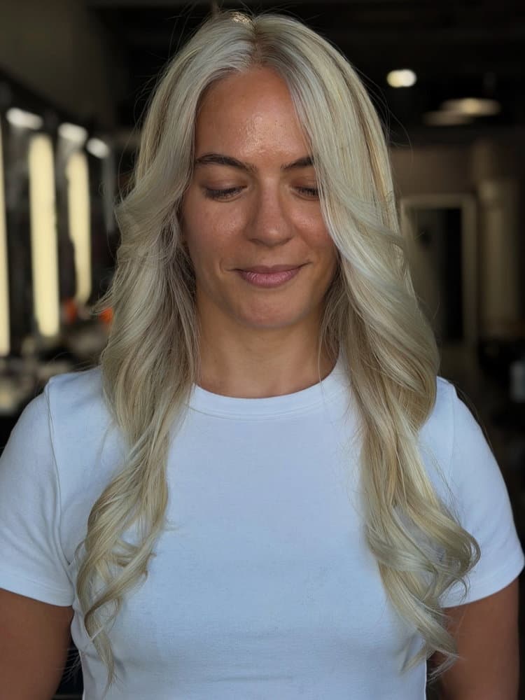 Wow! Our director stylist Jon really knows how to give the client exactly what they want! That colour is gorgeous